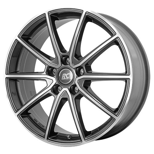 RC-DESIGN RC32 himalaya grey vollpoliert 8.0Jx18 5x112 ET25