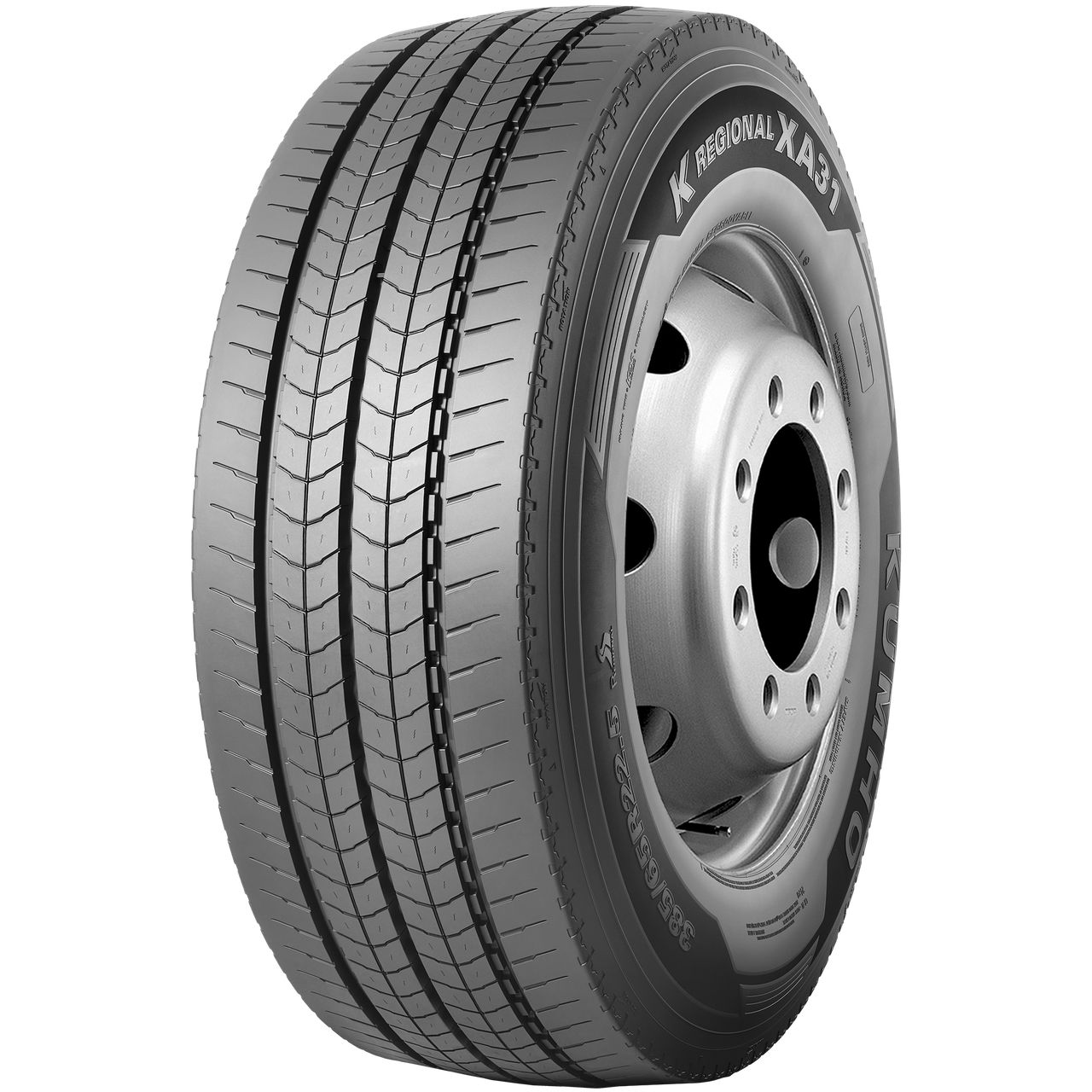 KUMHO 225/75 R 17.5 TL 131/129L K REGIONAL XA31 14PR M+S 3PMSF LRG