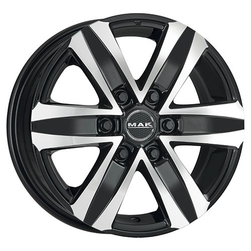 MAK STONE 6 black mirror 8.0Jx18 6x139.7 ET30