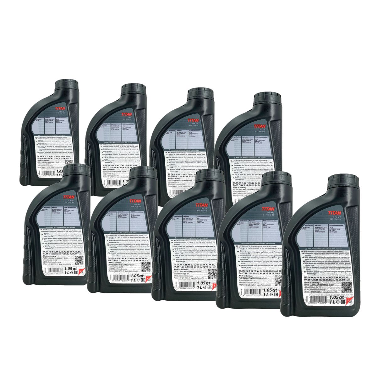 Fuchs Titan Syn MC 10W-40 9x1 Liter