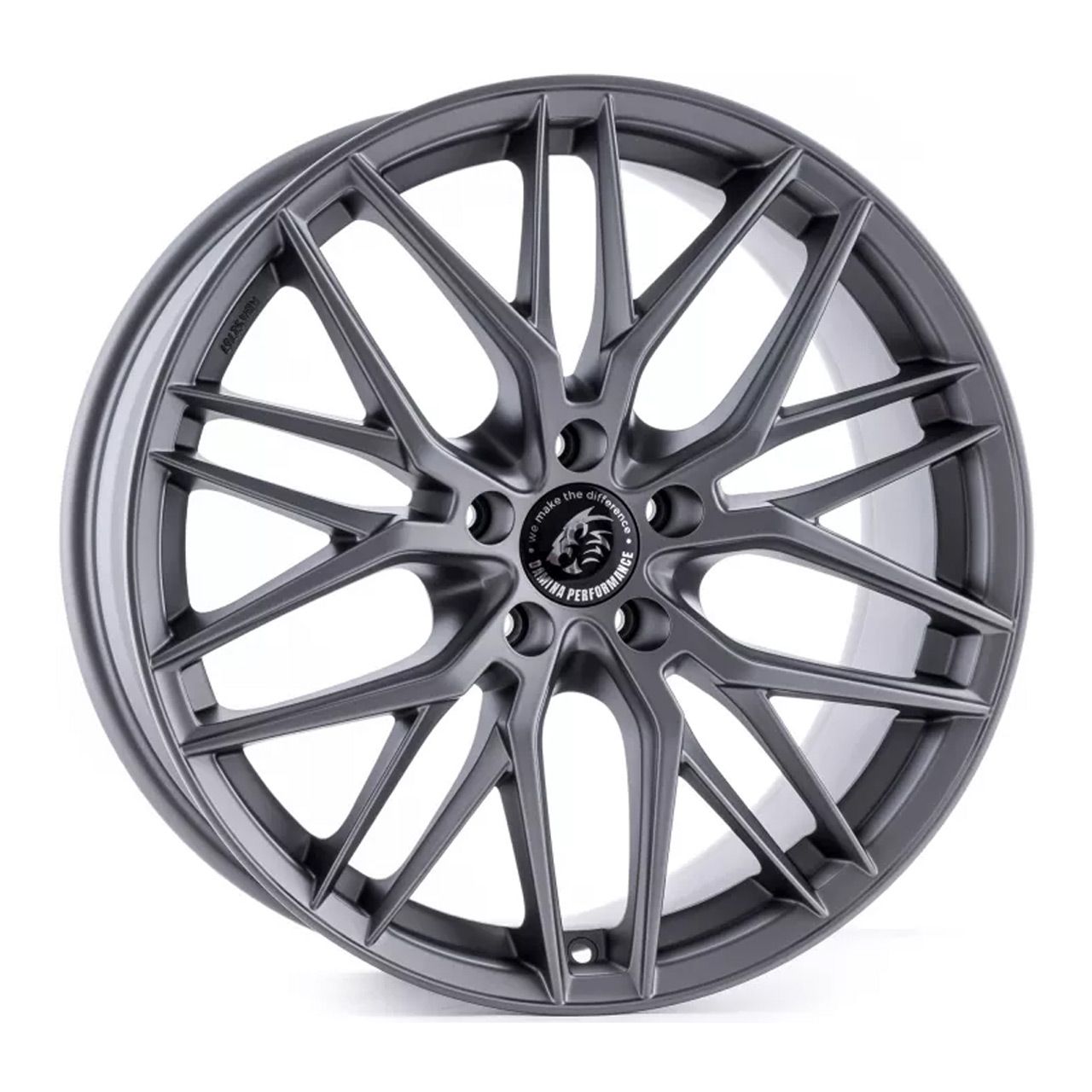 DAMINA PERFORMANCE DM08 matt grey painted 8.5Jx19 5x112 ET30