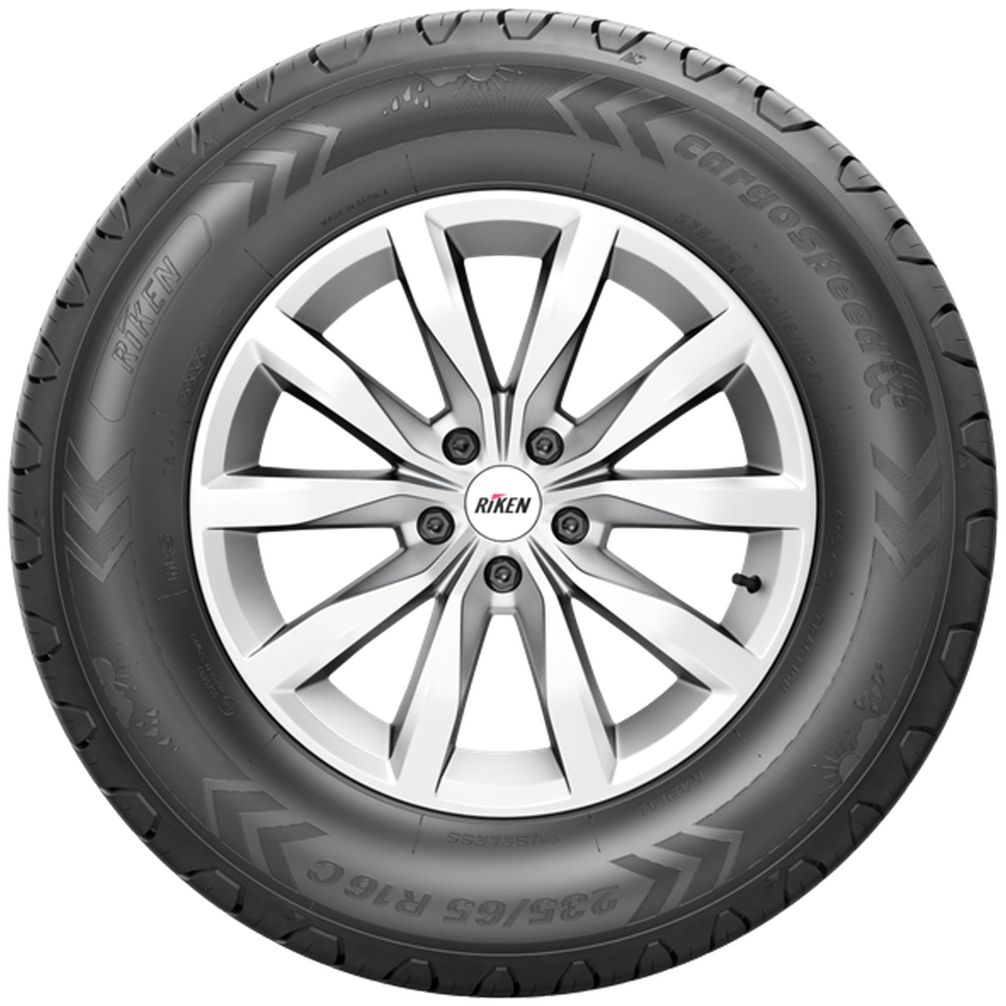 RIKEN CARGOSPEEDEVO 215/70R15C 109/107S BSW