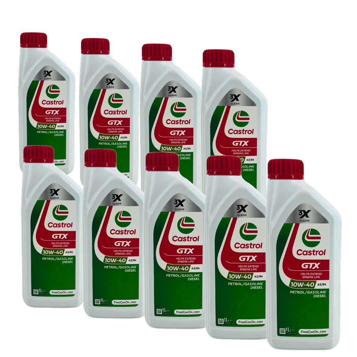 Castrol GTX 10W-40 A3/B4 9x1 Liter