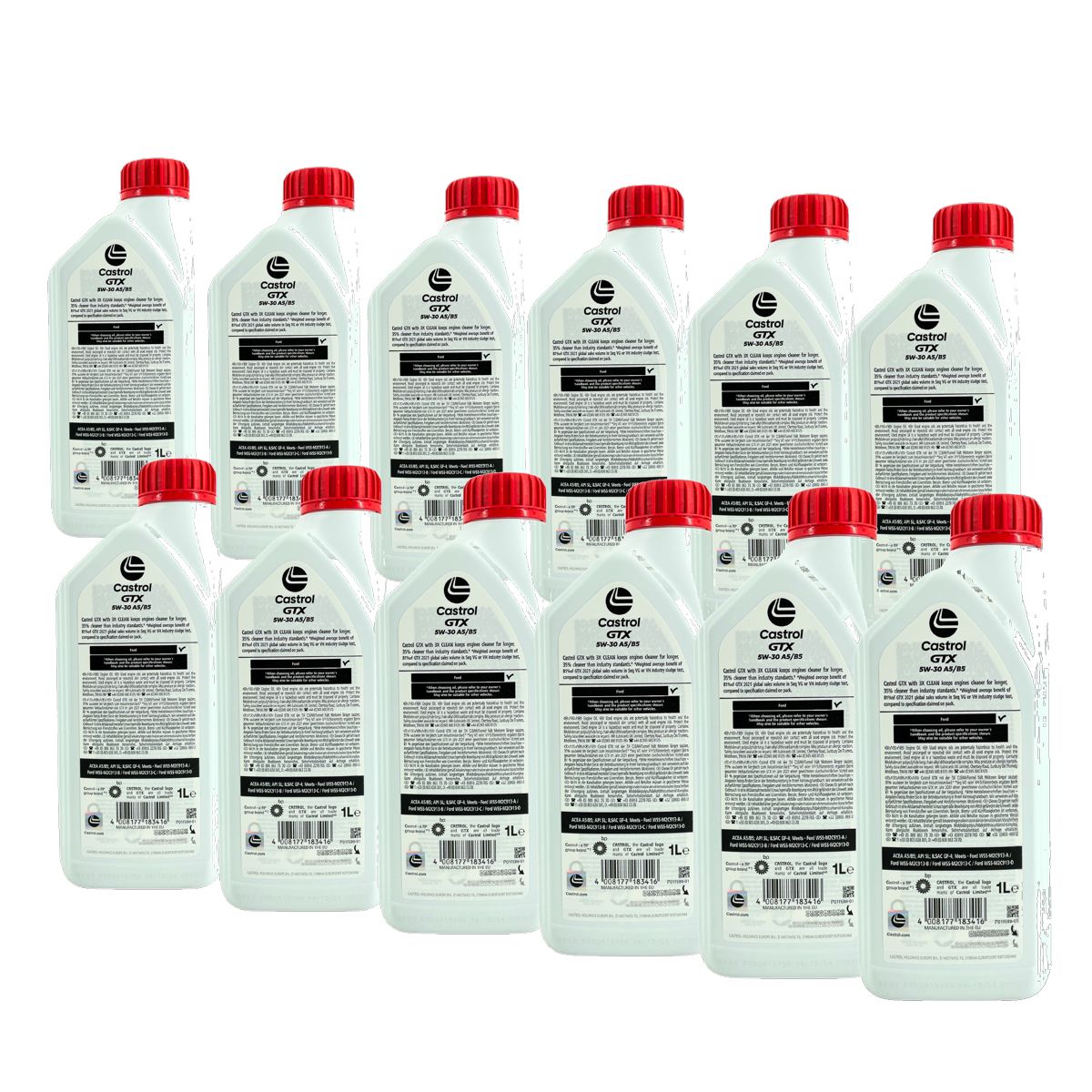 Castrol GTX 5W-30 A5/B5 12x1 Liter