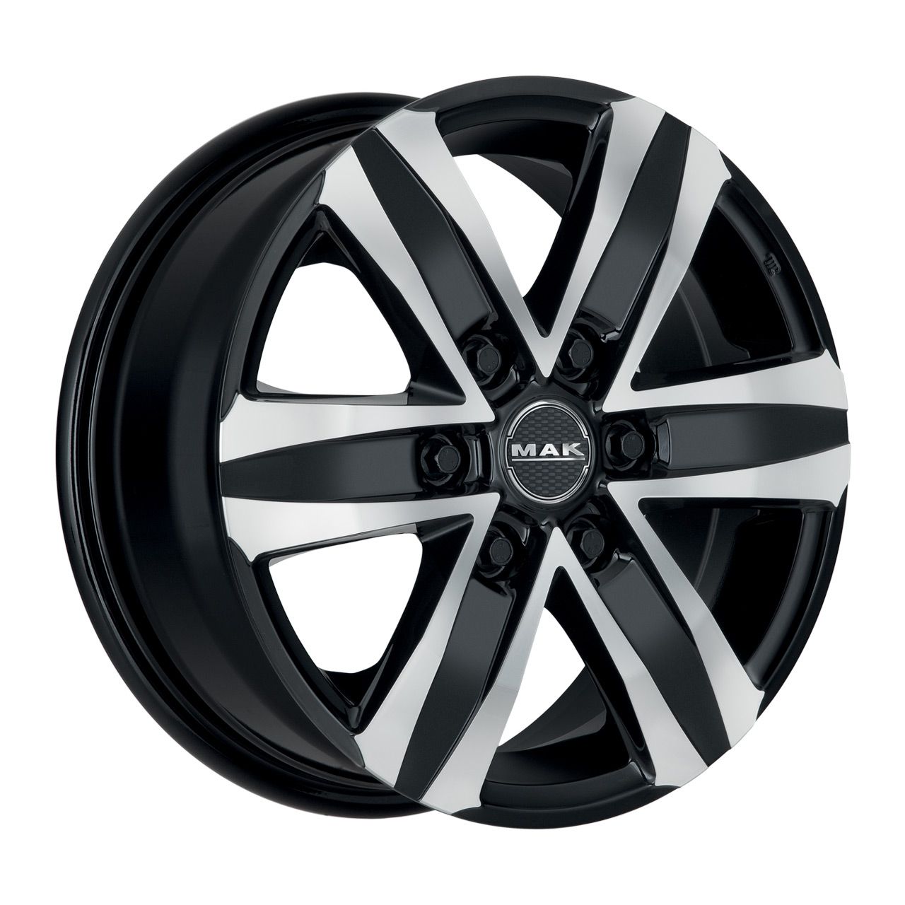 MAK STONE 6 black mirror 8.0Jx18 6x139.7 ET30