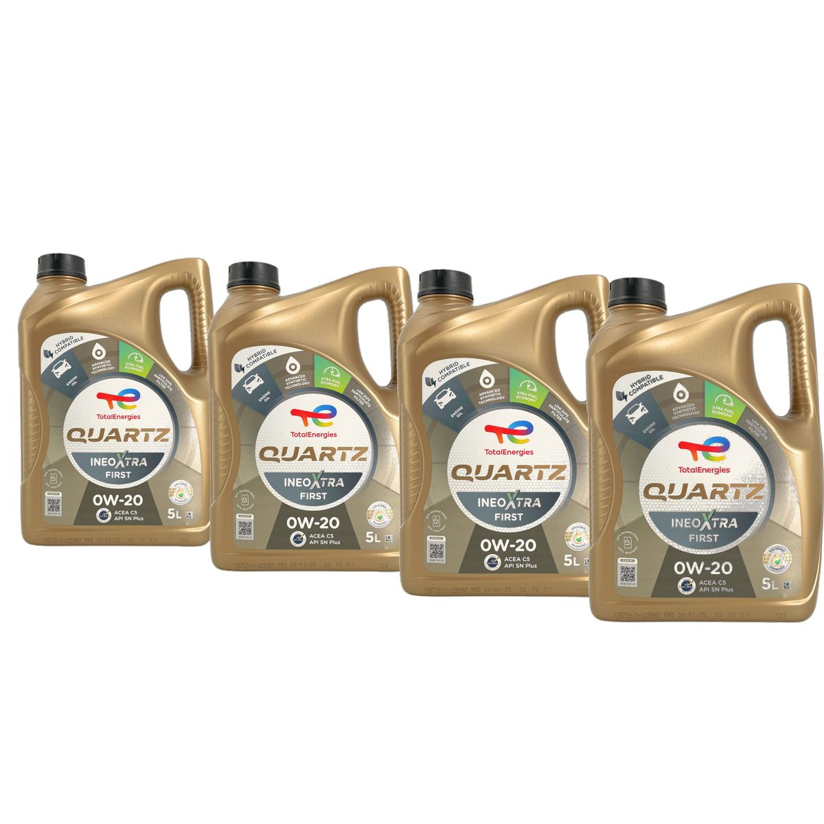 Total Quartz Ineo Xtra First 0W-20 4x5 Liter