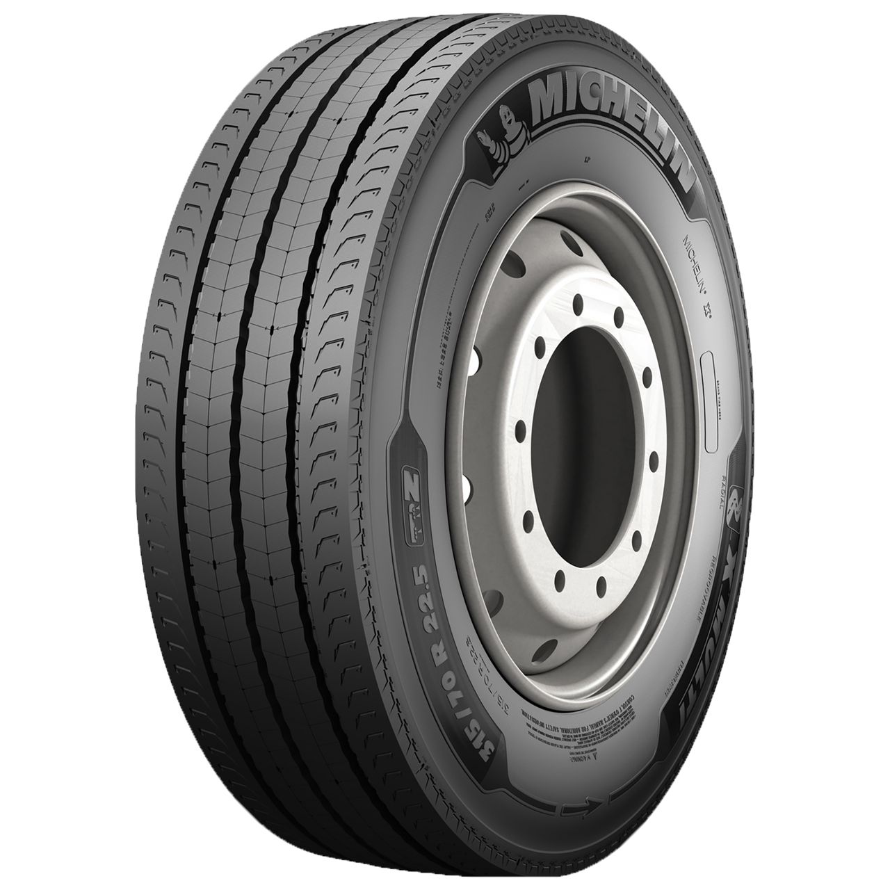 MICHELIN 385/65 R 22.5 HL TL 164K/158L X MULTI Z 20PR M+S 3PMSF RFID LRL