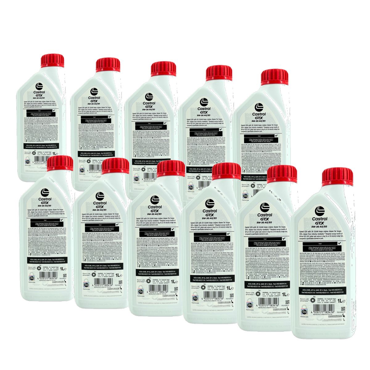 Castrol GTX 5W-30 A5/B5 11x1 Liter