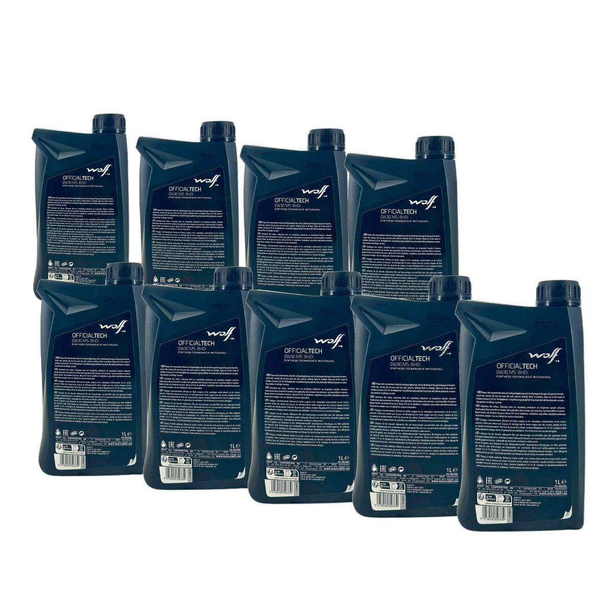 Wolf OfficialTech 0W-30 MS-BHDI 9x1 Liter