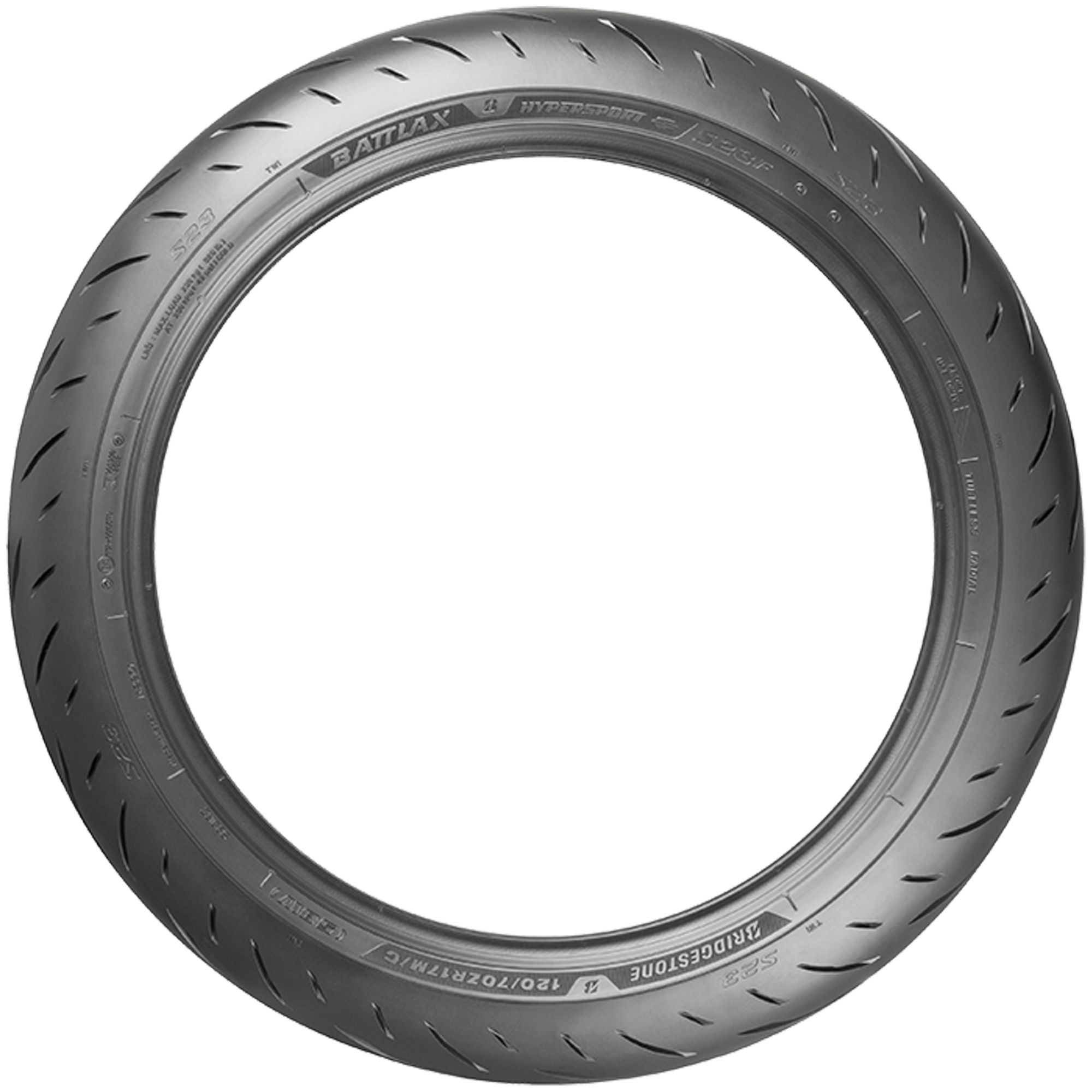 BRIDGESTONE 120/70 ZR 17 M/C TL (58W) BATTLAX HYPERSPORT S23F (M) Yamaha MT 24