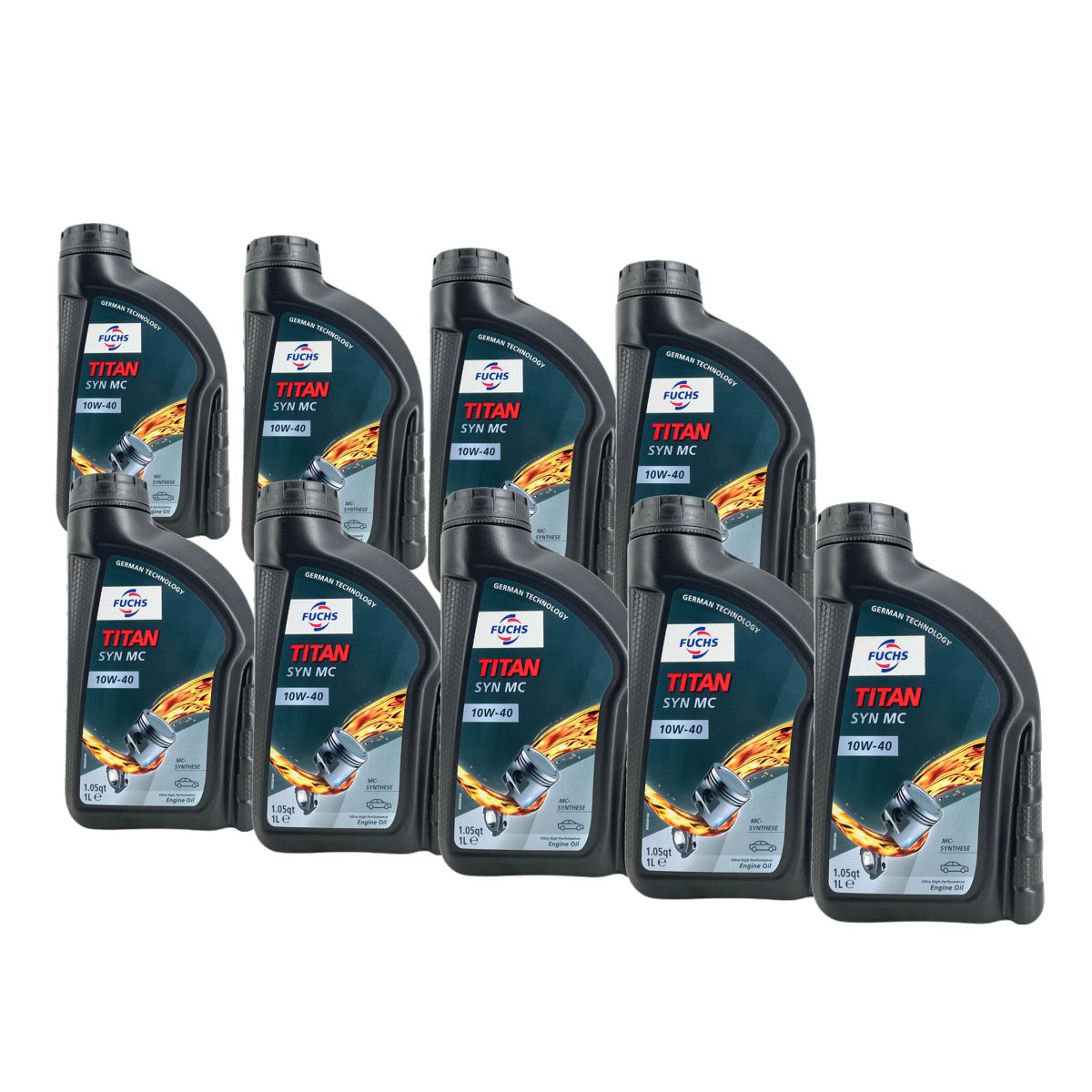 Fuchs Titan Syn MC 10W-40 9x1 Liter