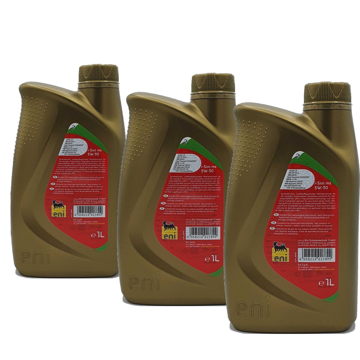 ENI I-Sint MS 5W-30 3x1 Liter