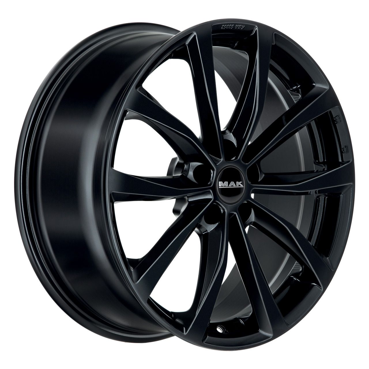 MAK WOLF gloss black 8.0Jx20 5x114.3 ET45