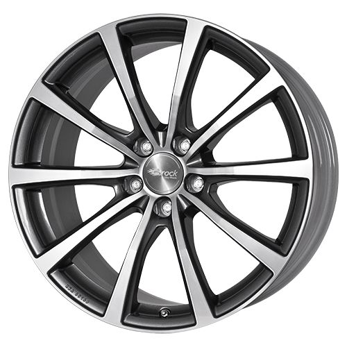 BROCK B32 himalaya grey vollpoliert 8.5Jx19 5x112 ET55.2