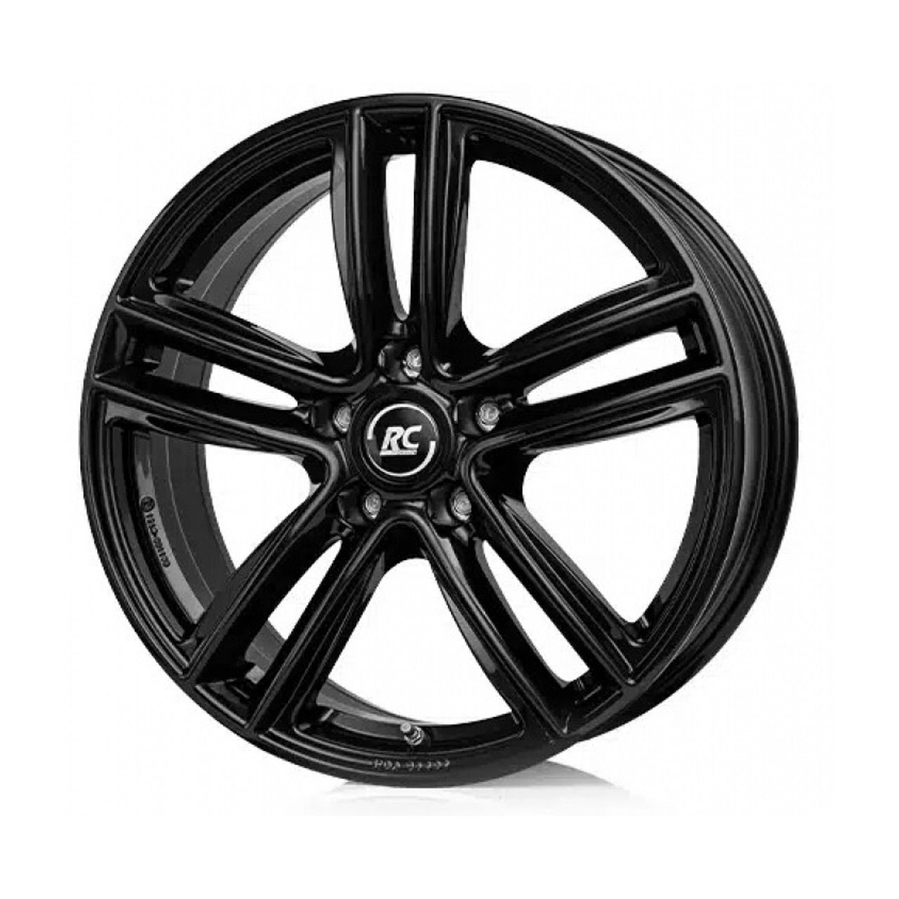 RC-DESIGN RC27 schwarz glanz (sg) 6.5Jx17 5x112 ET45