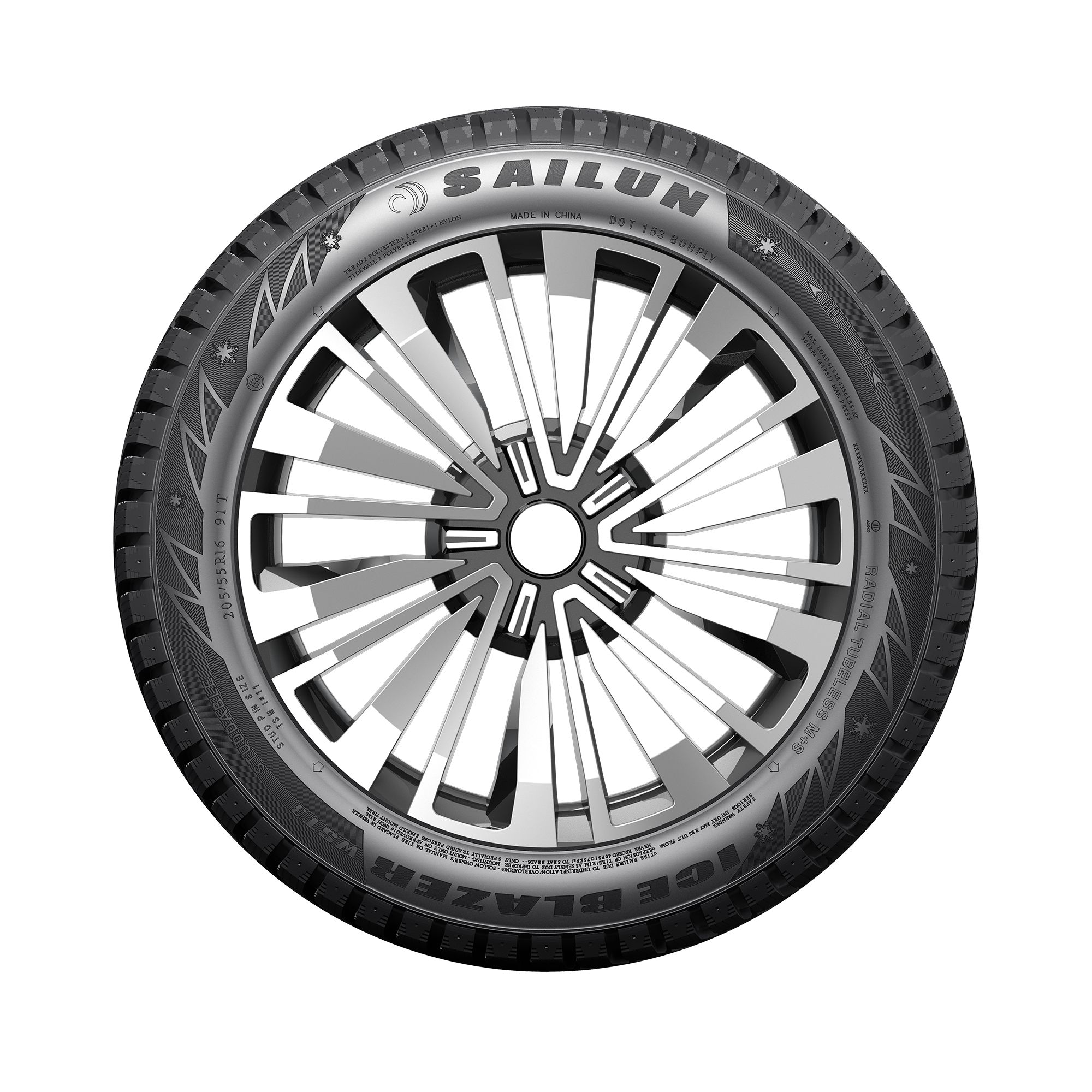 SAILUN ICE BLAZER WST3 155/65R14 75T STUDDABLE BSW