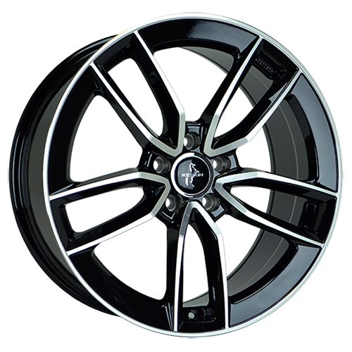 KESKIN WHEELS KT21 ELEGANT black front polished 7.5Jx17 5x112 ET30