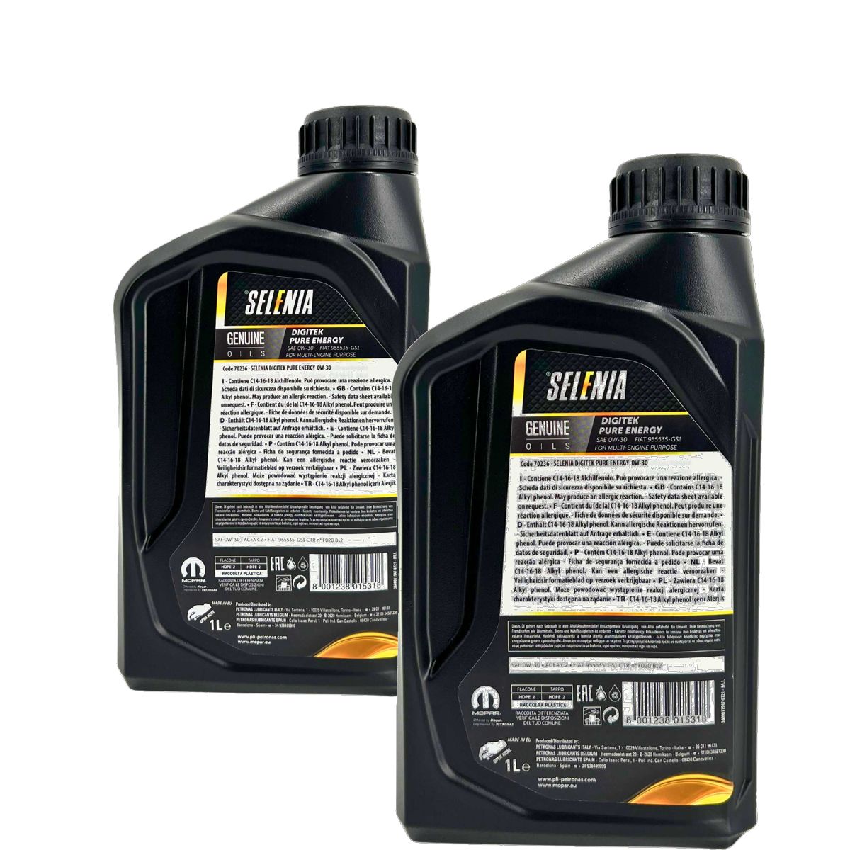 Selenia Digitek Pure Energy 0W-30 2x1 Liter