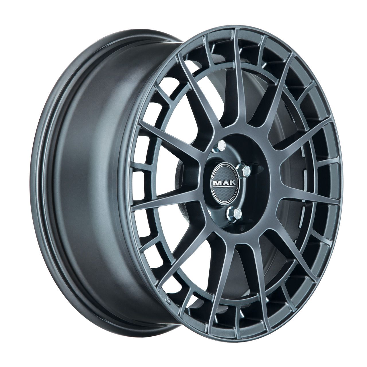 MAK NTT gloss gun metallic 7.5Jx18 4x108 ET45