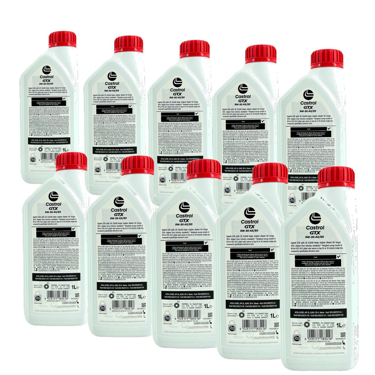 Castrol GTX 5W-30 A5/B5 10x1 Liter