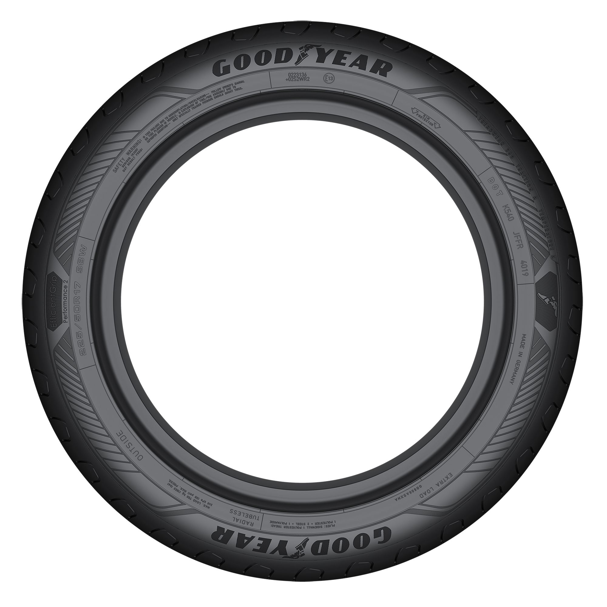 GOODYEAR EFFICIENTGRIP PERFORMANCE 2 VW ULRR 175/65R17 87H VW ULRR BSW