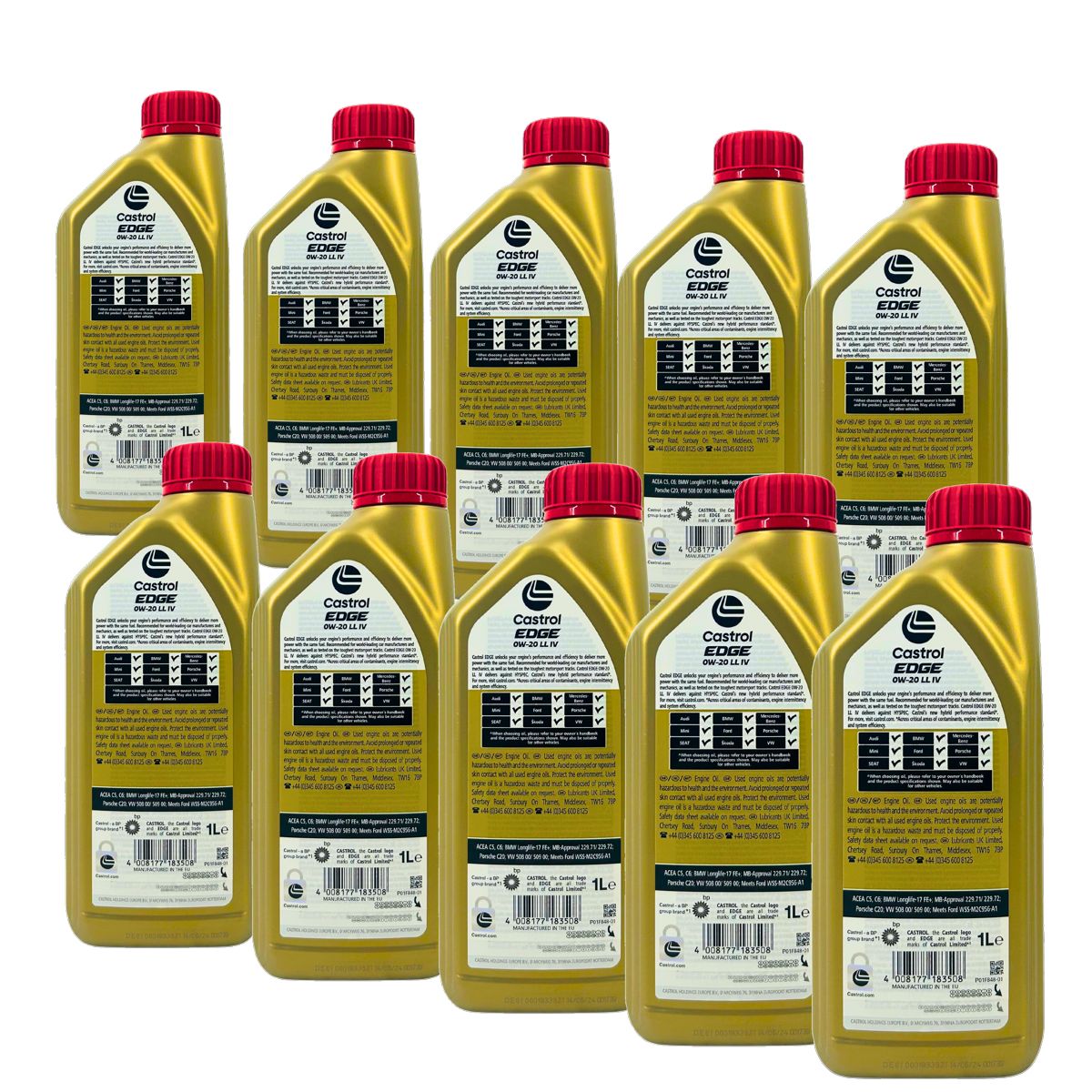 Castrol Edge 0W-20 LL IV 10x1 Liter