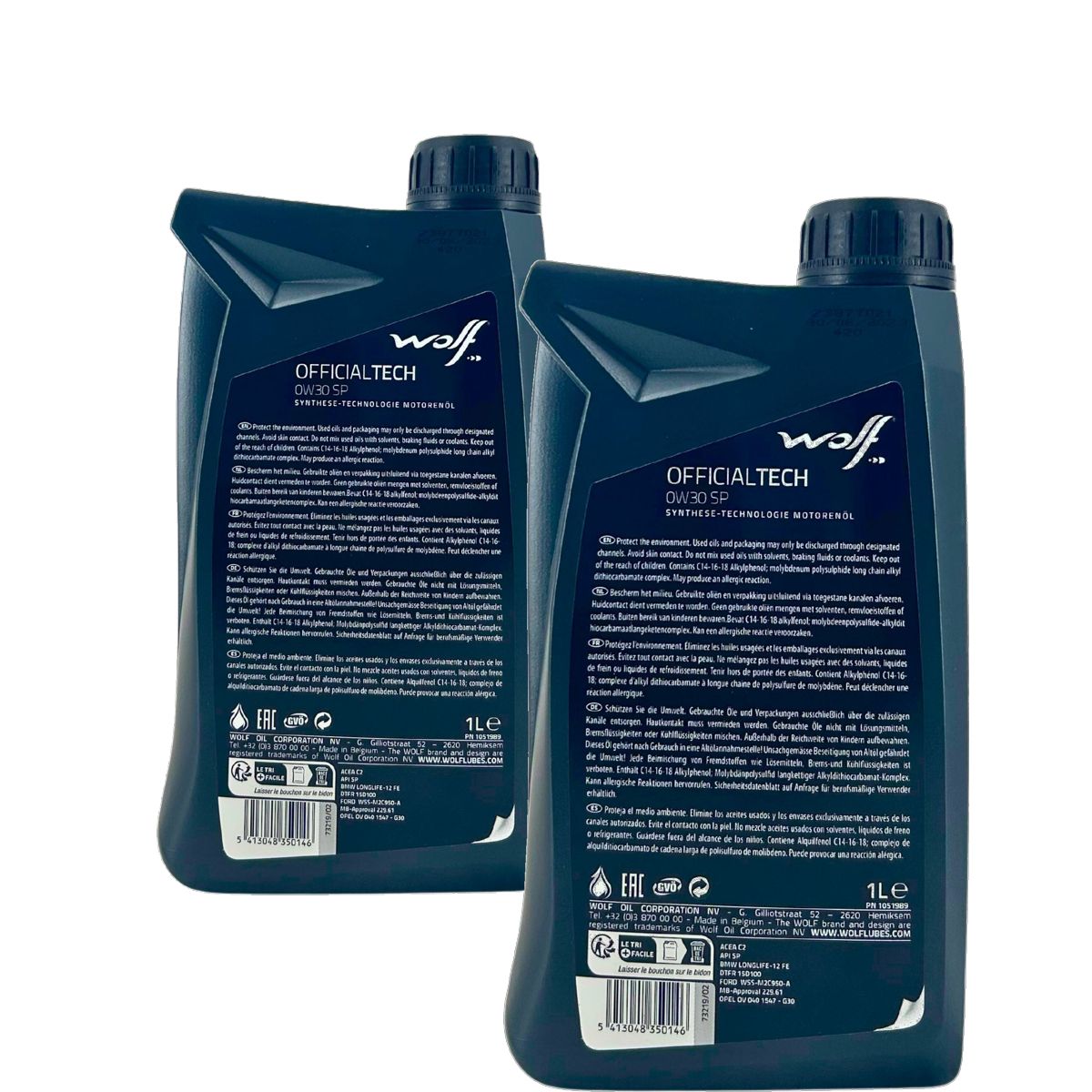 Wolf OfficialTech 0W-30 SP 2x1 Liter