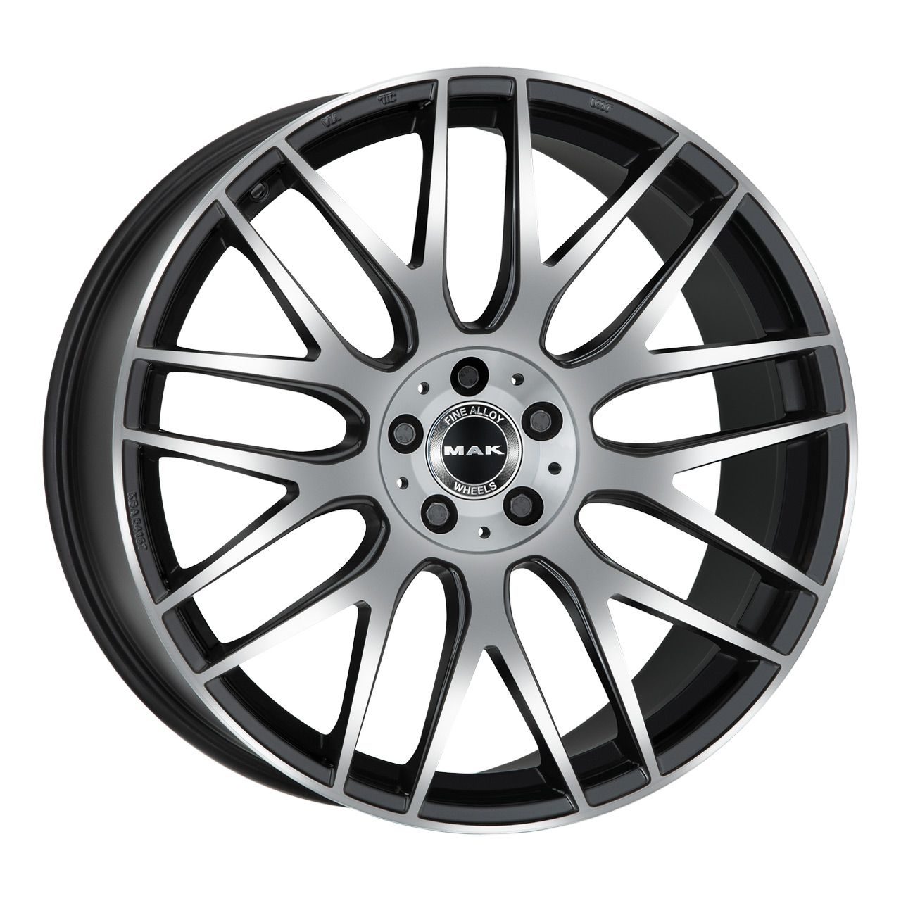 MAK ARROW gloss black mirror 8.0Jx19 5x112 ET53