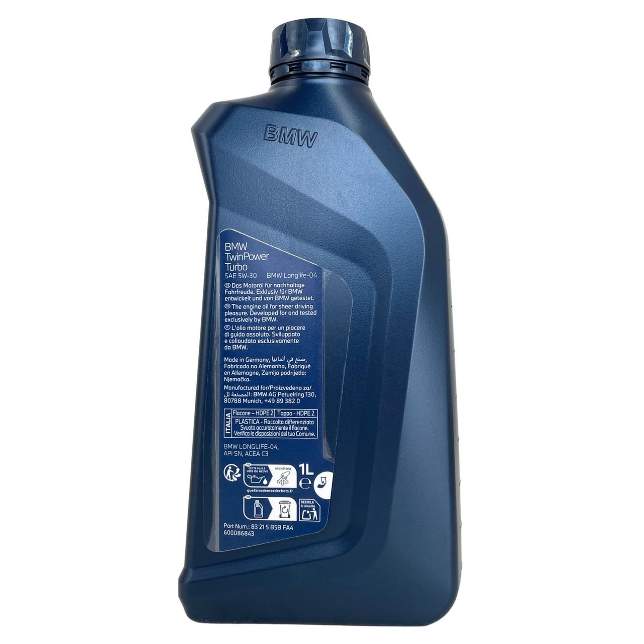 BMW TwinPower Turbo LL-04 5W-30 1 Liter