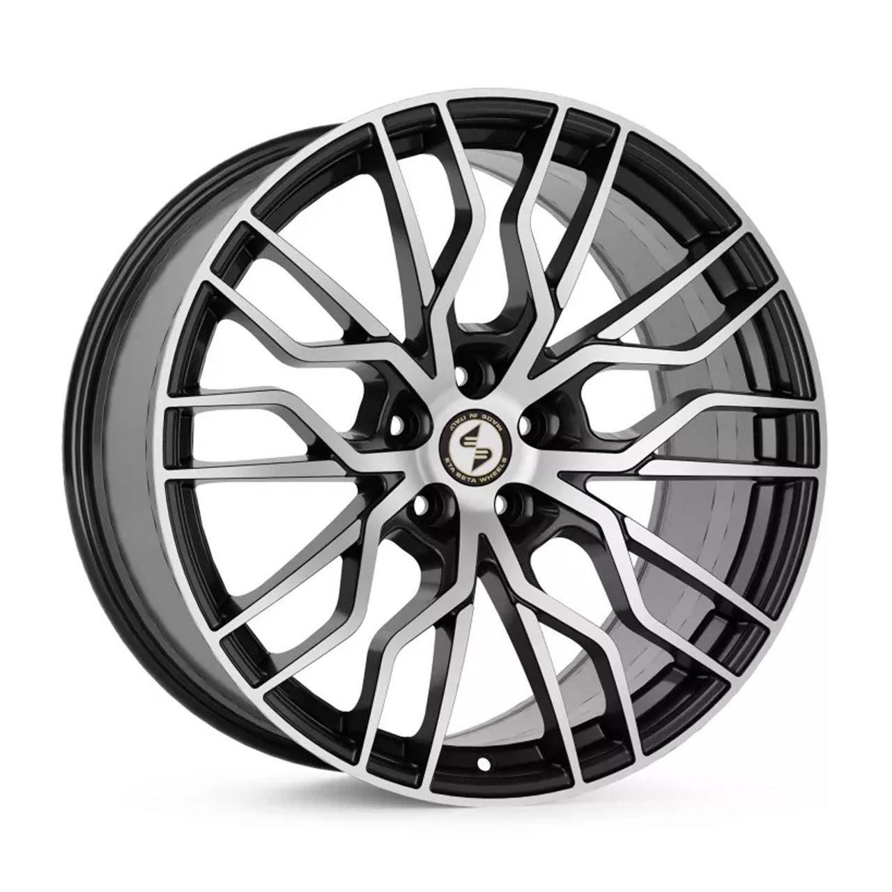 ETABETA MEDUSA-K black shiny full polish 11.0Jx21 5x112 ET14