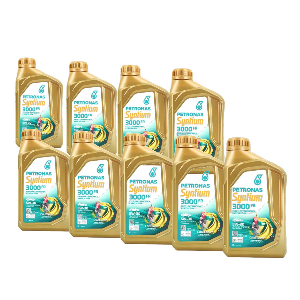 Petronas Syntium 3000 FR 5W-30 SN 9x1 Liter