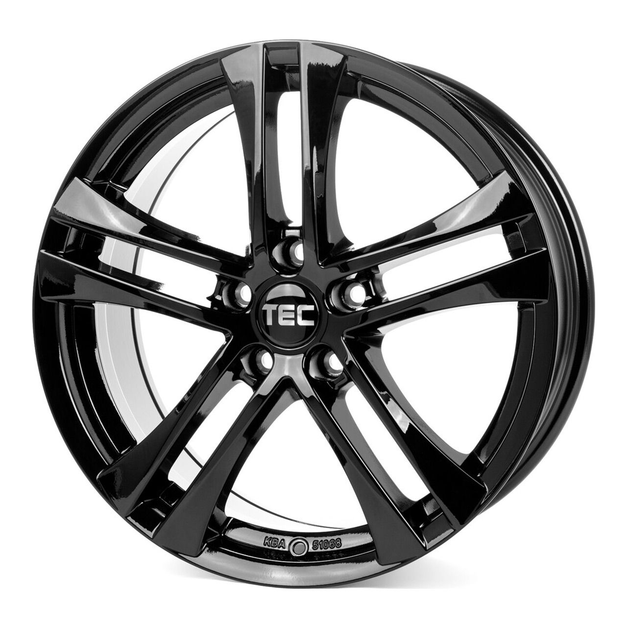 TEC-SPEEDWHEELS AS4 schwarz-glanz 6.5Jx16 5x114.3 ET45