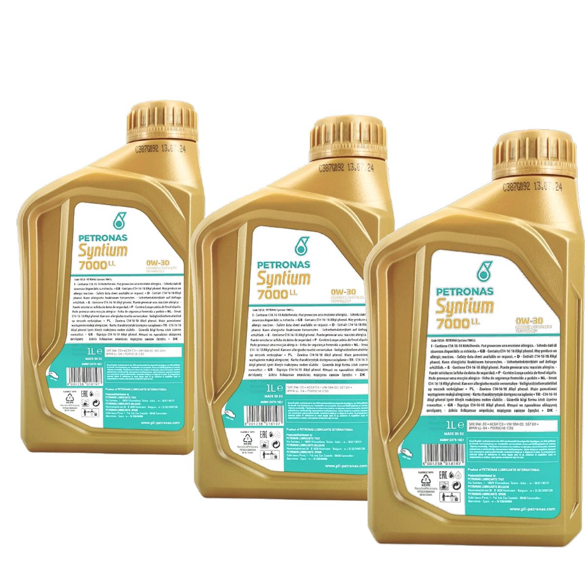 Petronas Syntium Supreme LL 0W-30 3x1 Liter