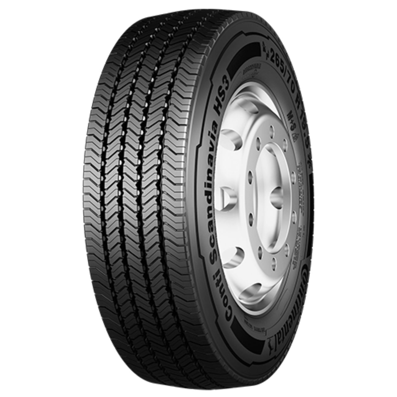 CONTINENTAL 315/80 R 22.5 TL 156/150L (154/150M) CONTI SCANDINAVIA HS3 20PR M+S 3PMSF LRL