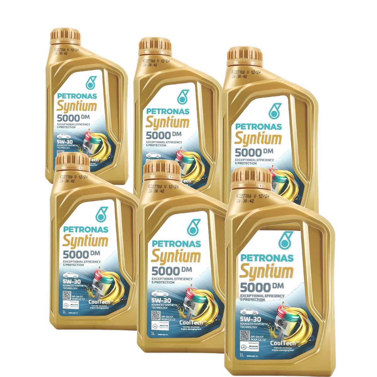 Petronas Syntium 5000 DM 5W-30 SN 6x1 Liter