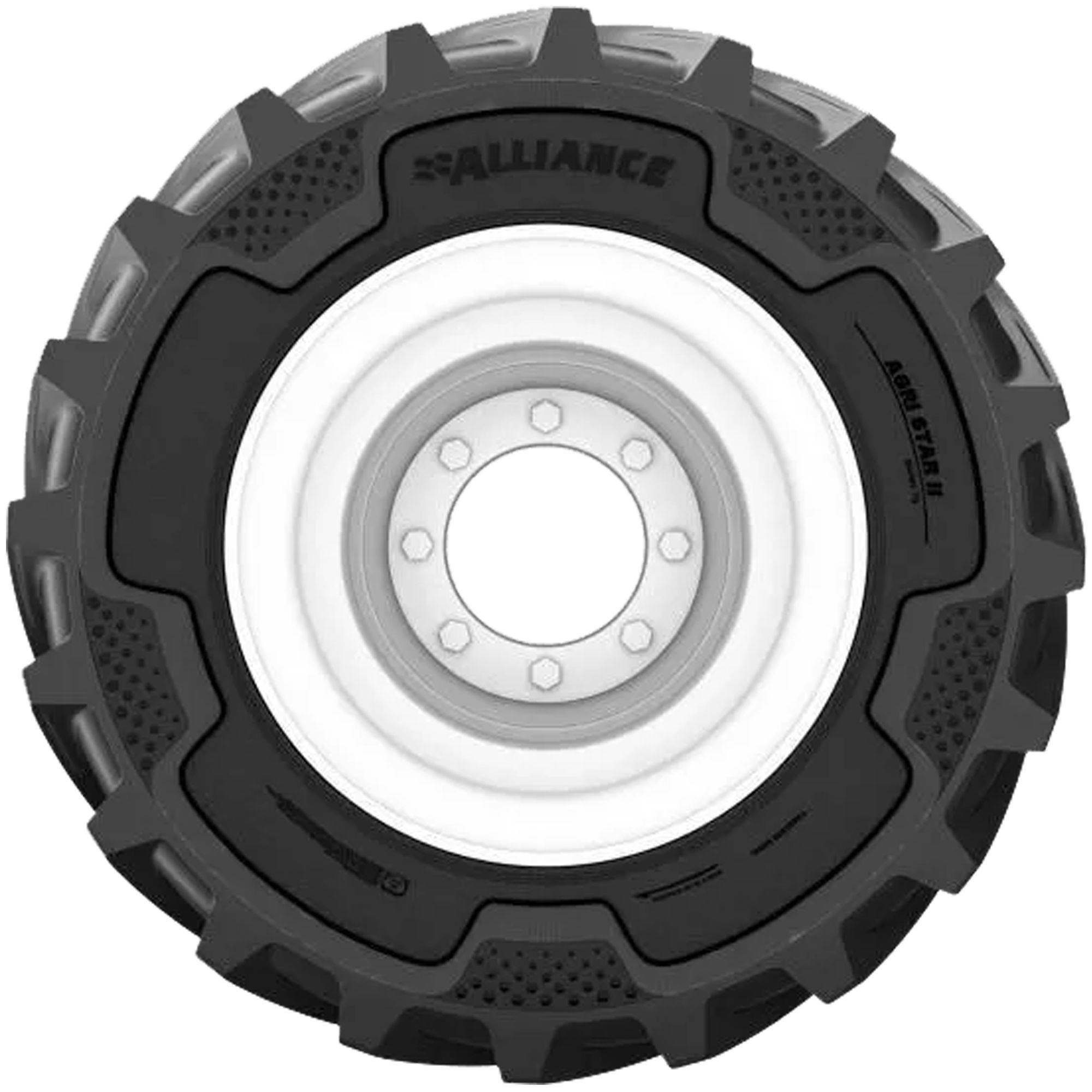 ALLIANCE 320/65 R 16 TL 117D AGRI STAR II R-1W STUBBLE GUARD, ECE106