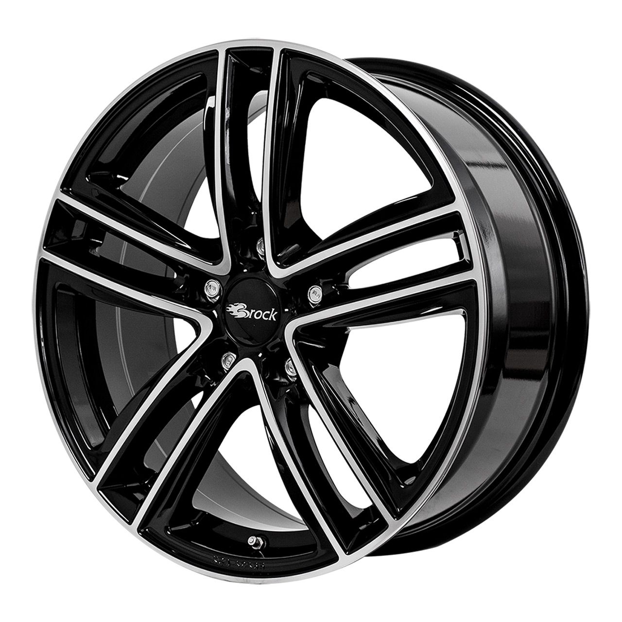 RC-DESIGN RC27 schwarz glanz voll-poliert (sgvp) 6.5Jx16 5x105 ET39