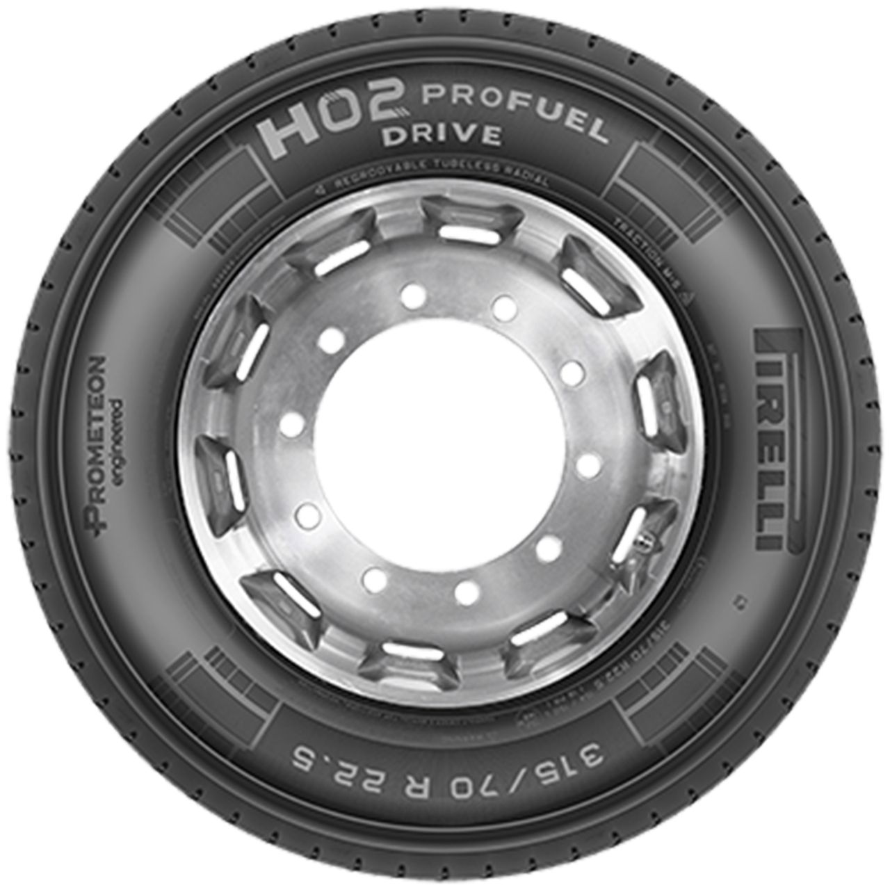 PROMETEON 315/80 R 22.5 TL 158/156L (150/150M) H02 PROFUEL DRIVE M+S 3PMSF RFID