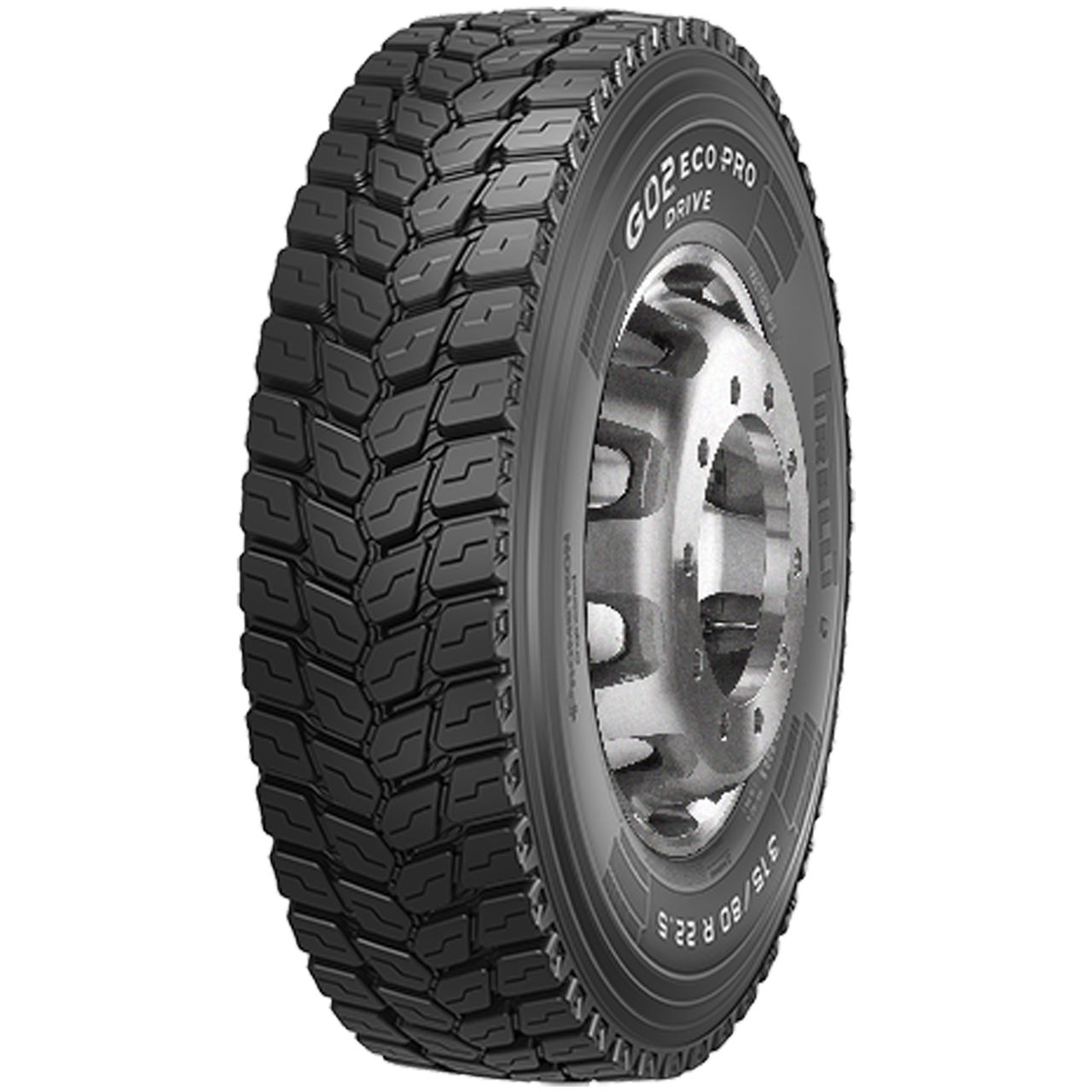 PROMETEON 315/80 R 22.5 TL 158/156K G02 ECO PRO DRIVE M+S 3PMSF RFID