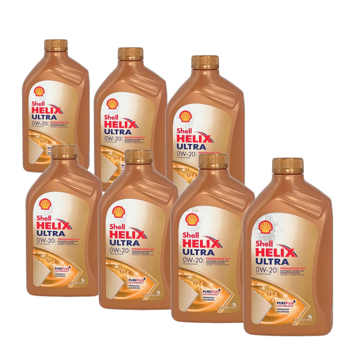 Shell Helix Ultra Professional AV-L 0W-20 7x1 Liter
