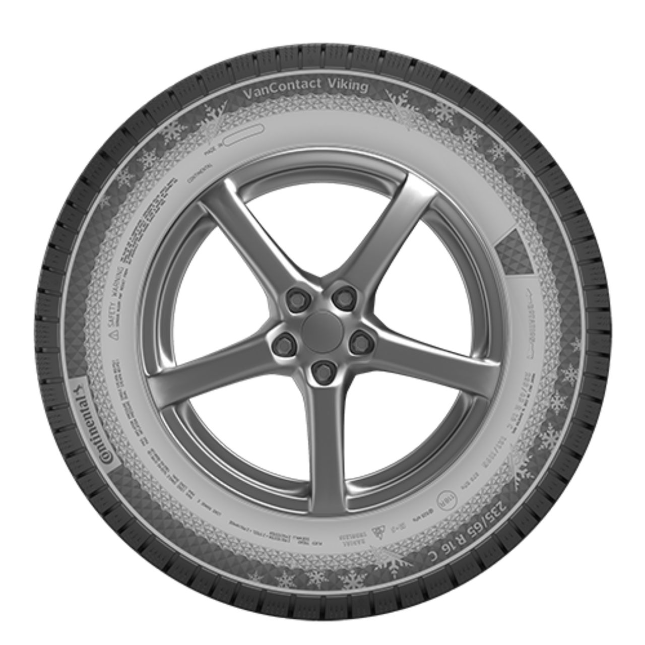 CONTINENTAL VANCONTACT VIKING 215/65R16C 109/107R NORDIC COMPOUND BSW