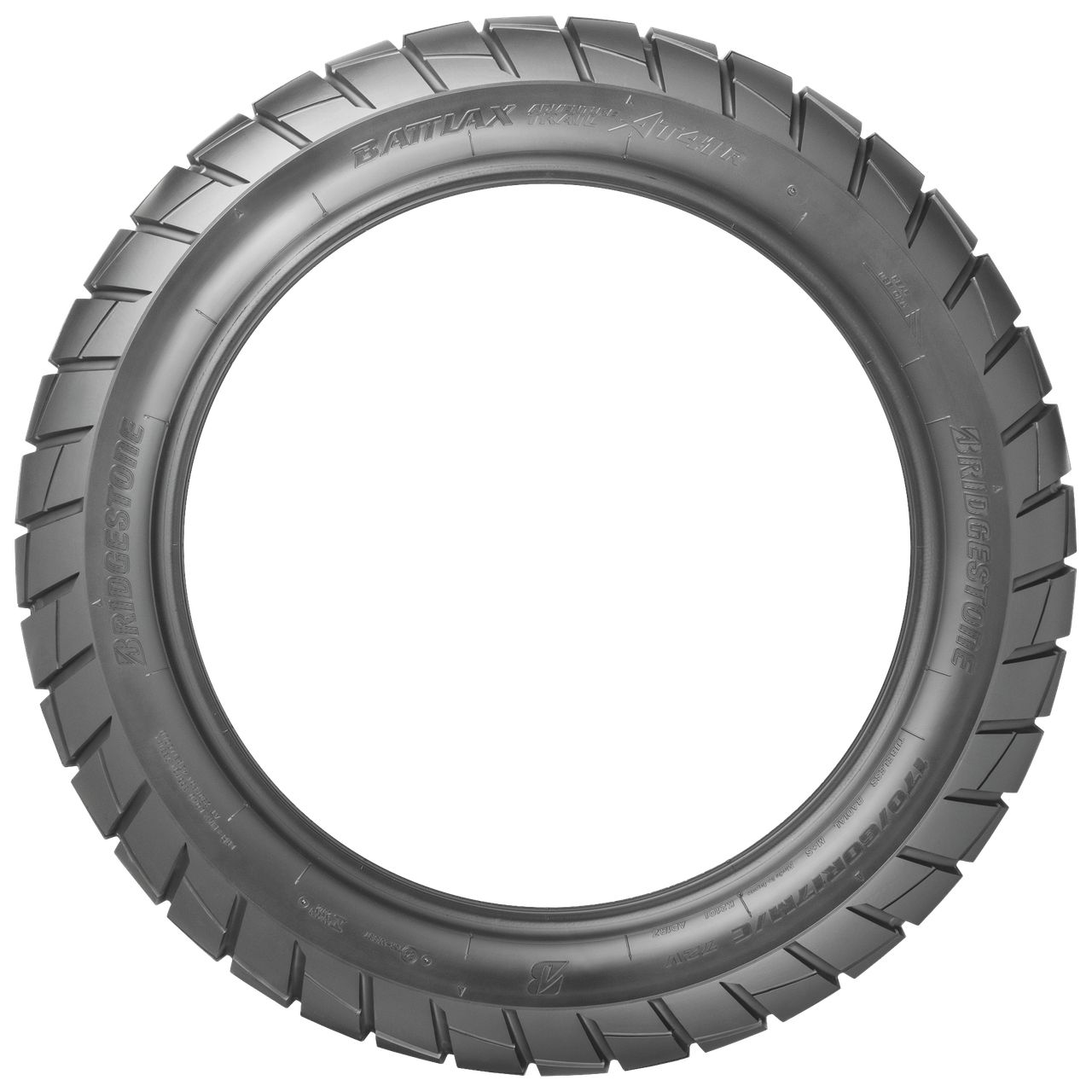 BRIDGESTONE 130/80 R 17 M/C TL 65H BATTLAX ADVENTURE TRAIL AT41 M+S