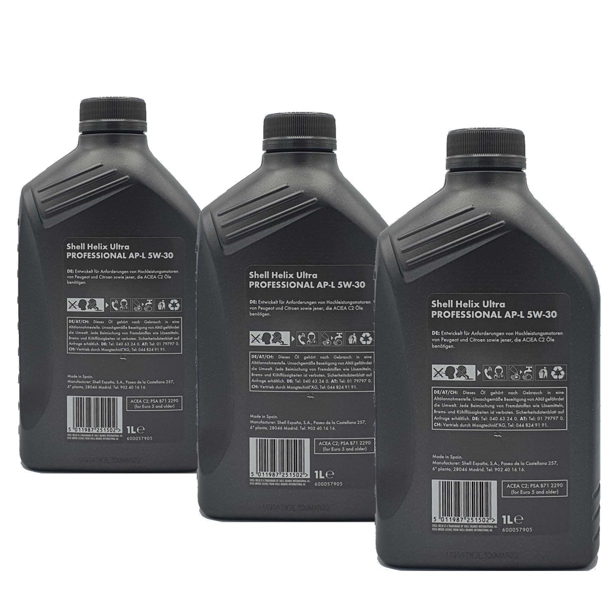 Shell Helix Ultra Professional AP-L 5W-30 3x1 Liter