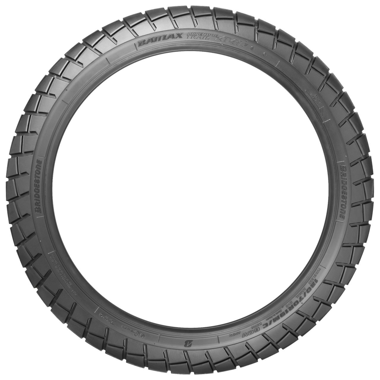 BRIDGESTONE 130/80 R 17 M/C TL 65H BATTLAX ADVENTURE TRAIL AT41 M+S