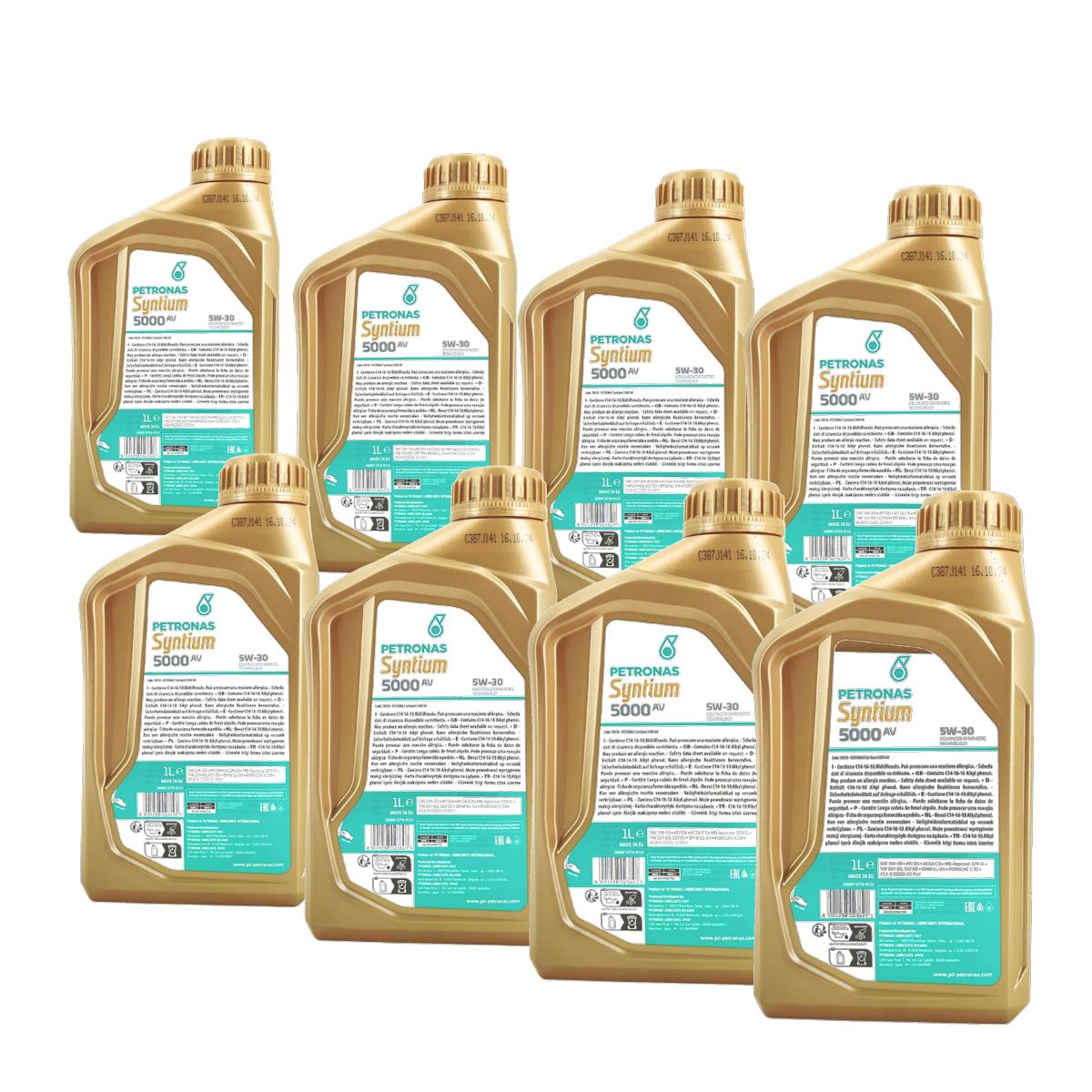 Petronas Syntium 5000 AV 5W-30 SN 8x1 Liter