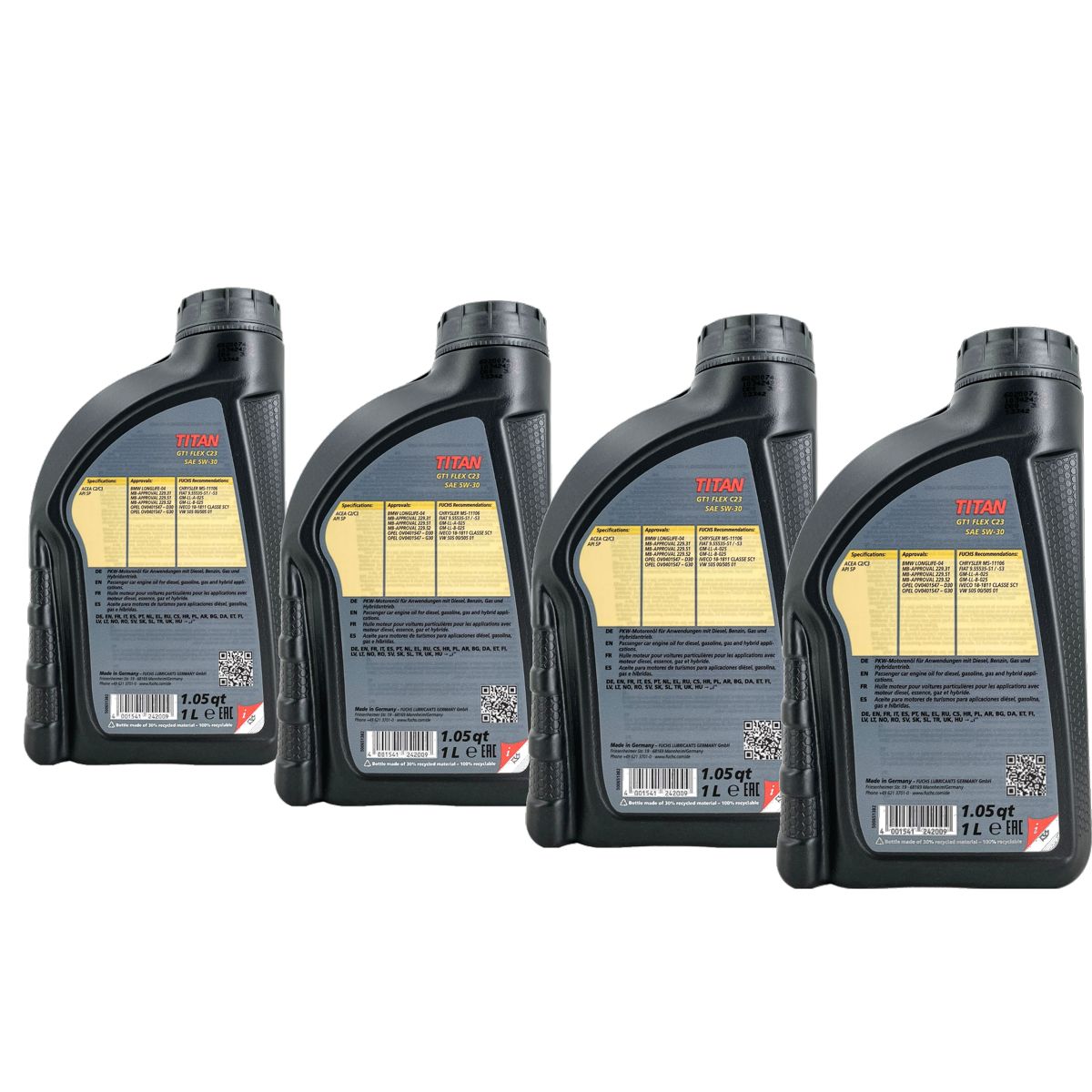 Fuchs Titan GT1 Flex C23 5W-30  4x1 Liter